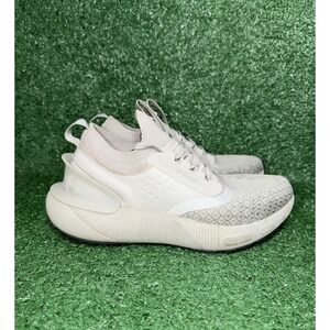 UNDER ARMOUR HOVR Storm Phantom 3 Beige Grey Running Shoes Sneakers Women Size 7